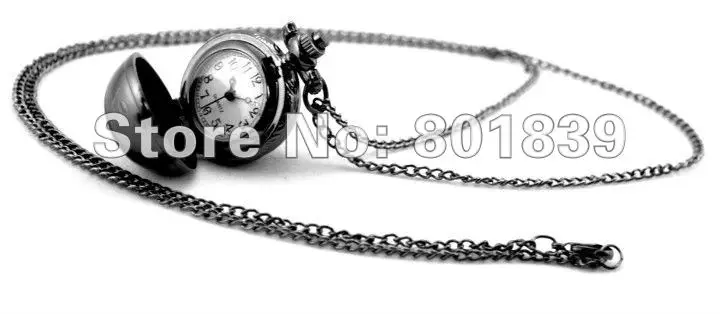 Роскошный дизайн с шариками Кварцевые женские ожерелья для девочек карманные