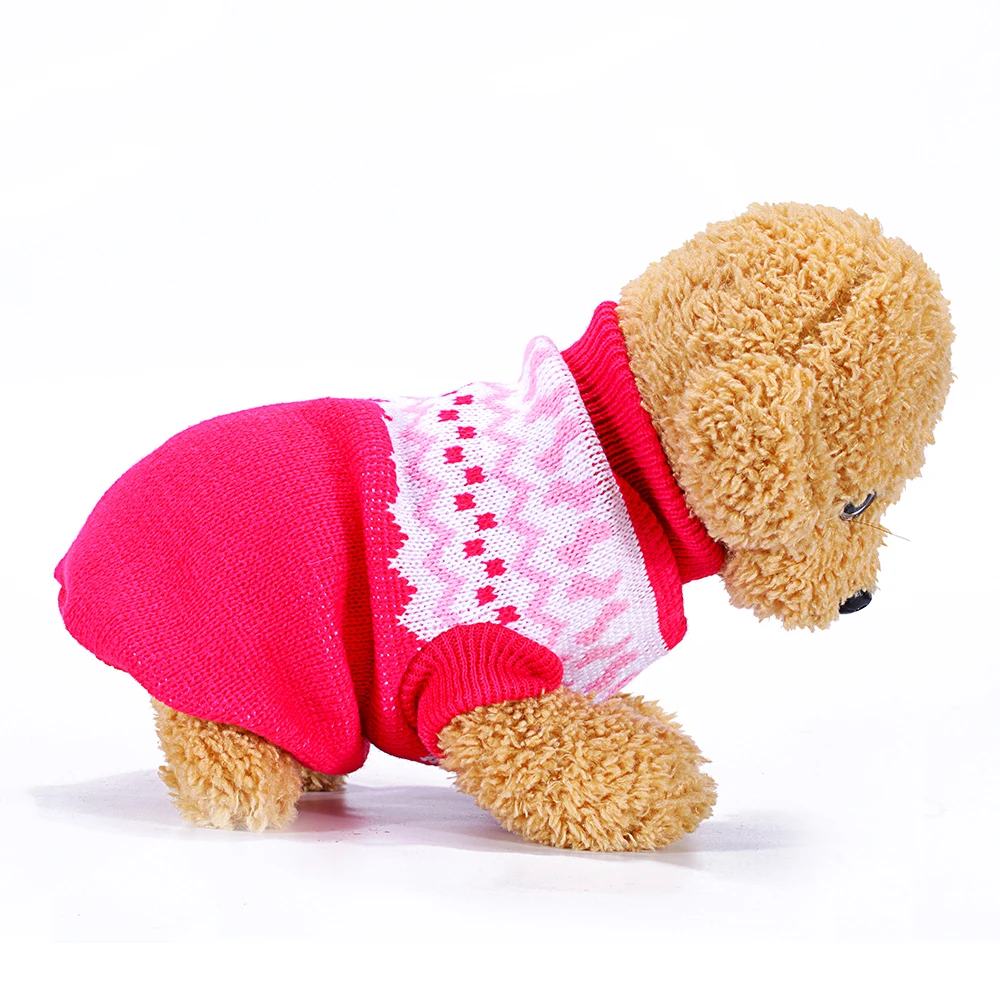 Clothes For Dogs Cats Soft Sweater Bulldog French Pets Winter Keep Warm Clothing Small Medium Dog Cat KL011 |