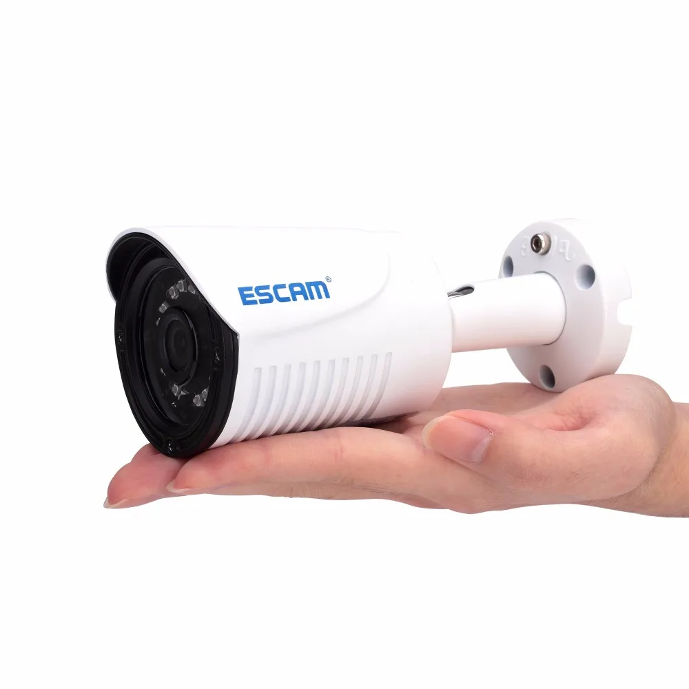 Escam плоскости qe07 мини IP Камера 1.0 МП HD 720 P ONVIF P2P ИК-наружного наблюдения Ночное