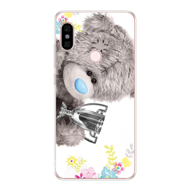 Tatty Teddy Me To You Bear Чехол Мягкий силиконовый чехол для телефона redmi4A 4X 5 5a плюс note4 xiaomi4