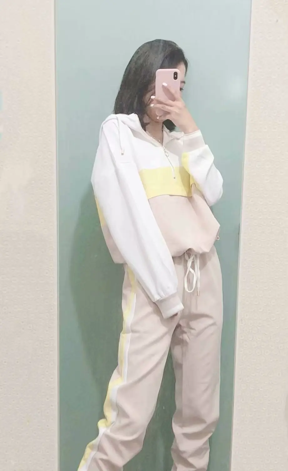 Женский комплект осенняя Новая модная свободная цветная Повседневная Блузка