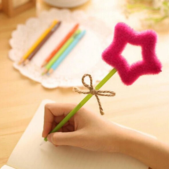 Забавное растение бонсай ручка знак шариковые канцелярские принадлежности для