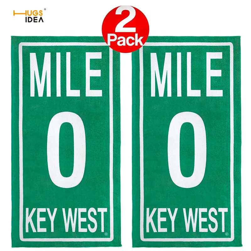 Банное полотенце HUGSIDEA Mile Marker 0 супервпитывающий домашний текстиль большое