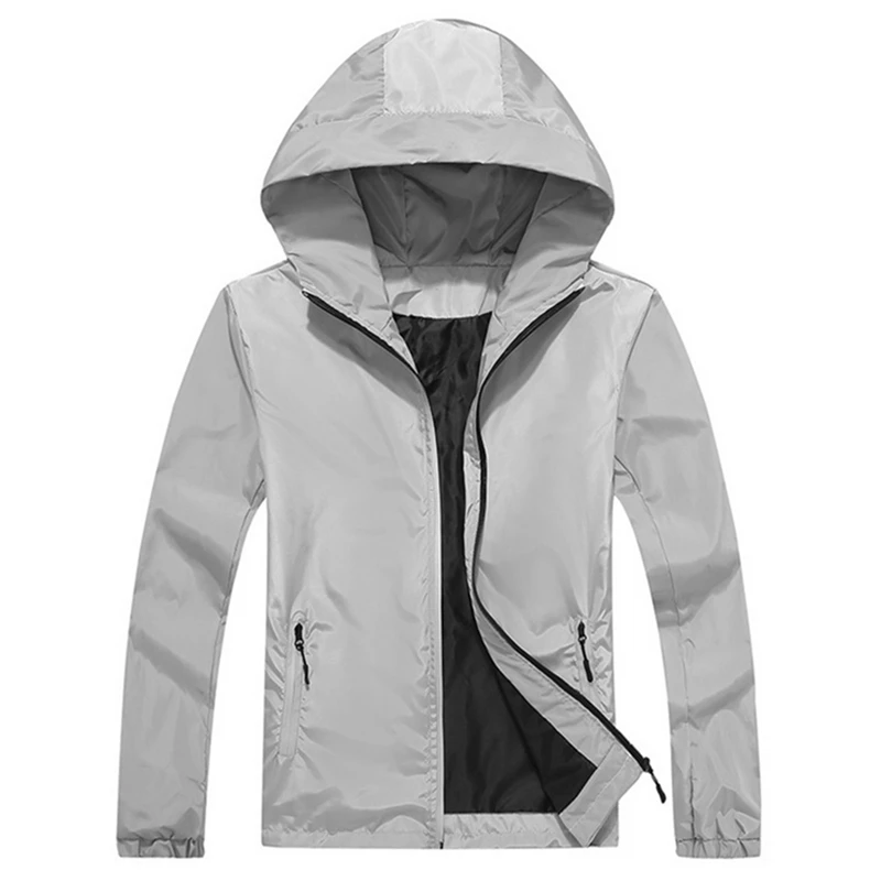Мужская ветровка с капюшоном весна-осень 2019 тонкая верхняя одежда | Спорт и