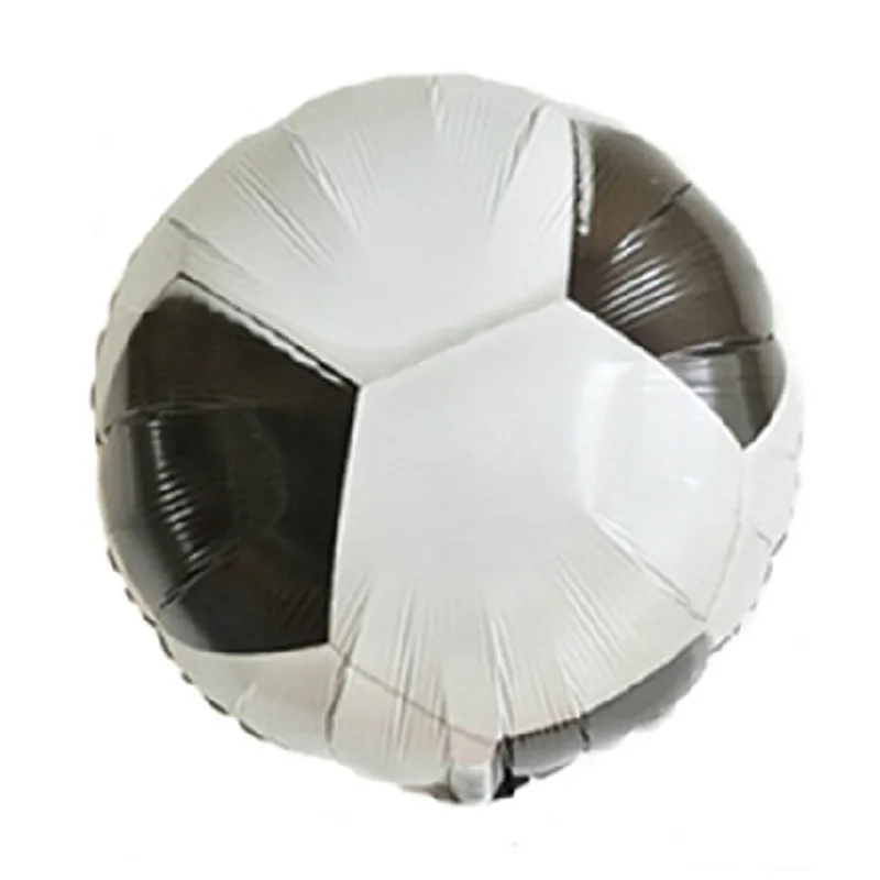 Новое поступление 20 шт./партия 18 дюймов алюминиевый футбольный воздушный шарик