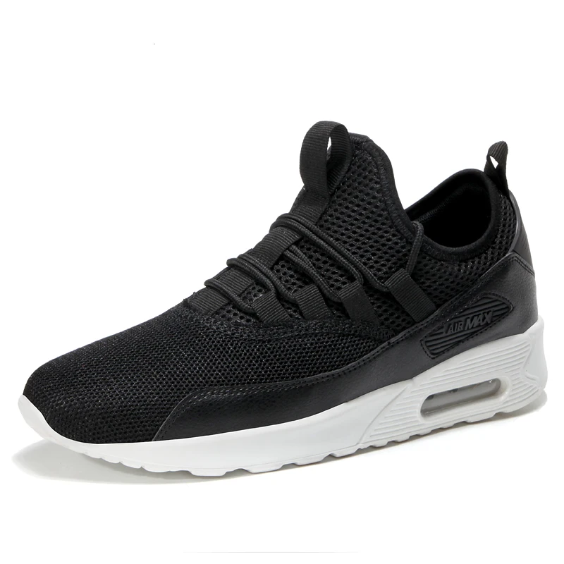 Мужская дышащая спортивная обувь с сеткой для бега на воздушной подушке мужские