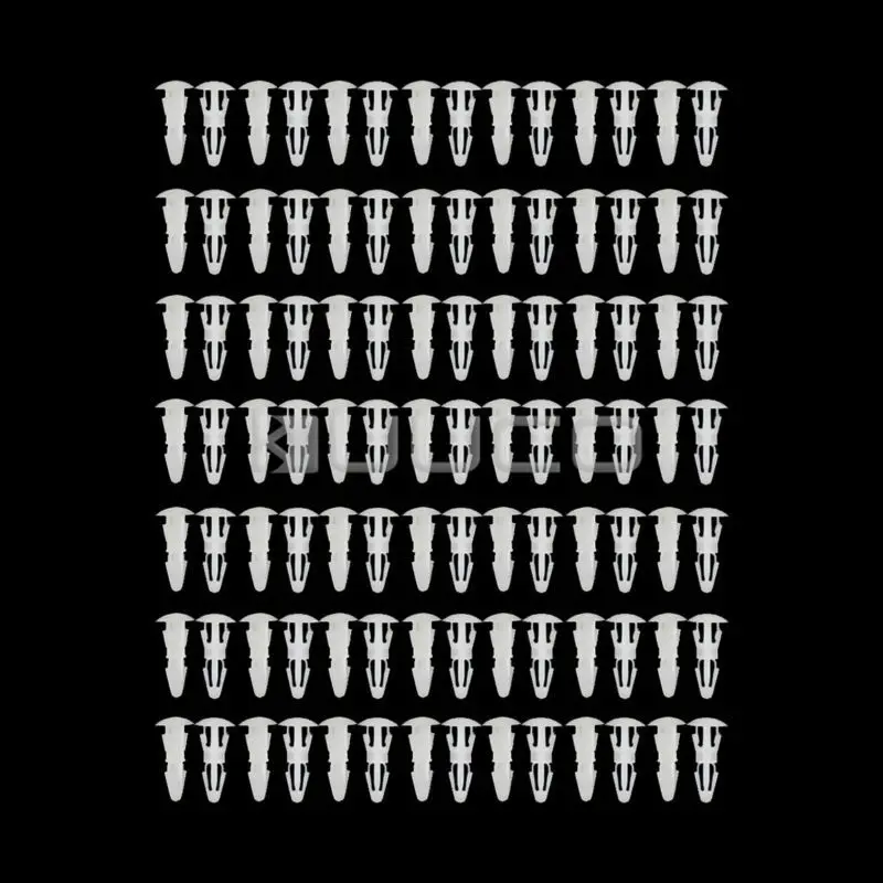 100 шт./лот нейлоновая прокладка/круглый Фиксатор Зажим/печатная плата изоляция