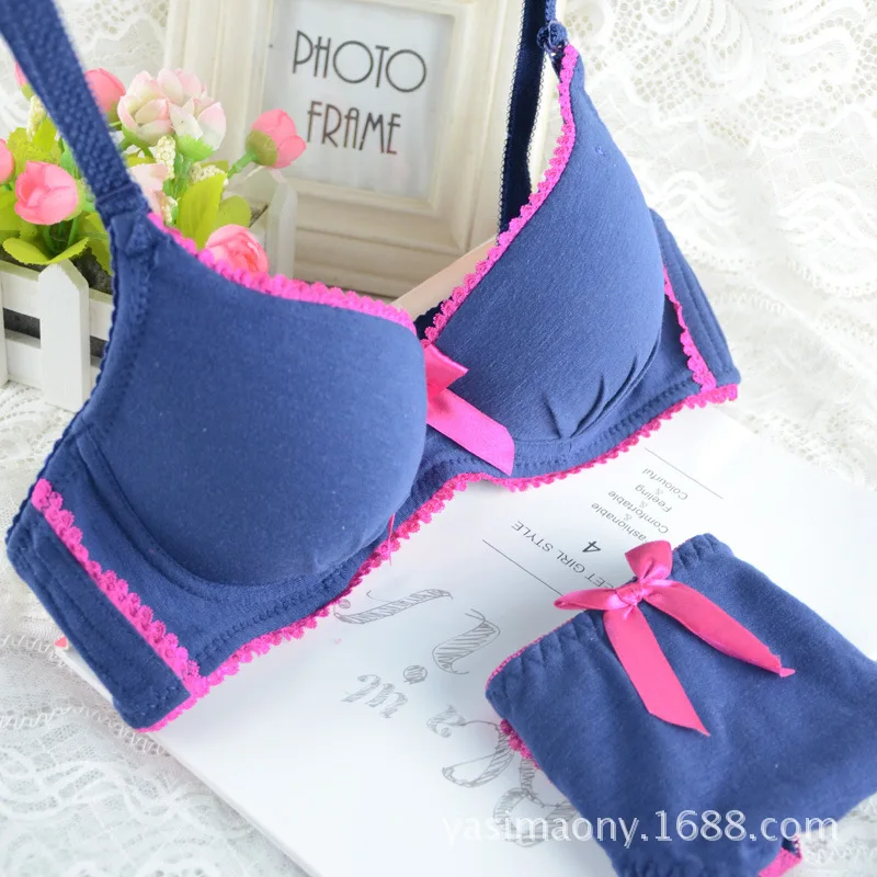 Комплект женского нижнего белья из хлопка и бюстгальтера|bra style bathing suits|bra 42abra vest |