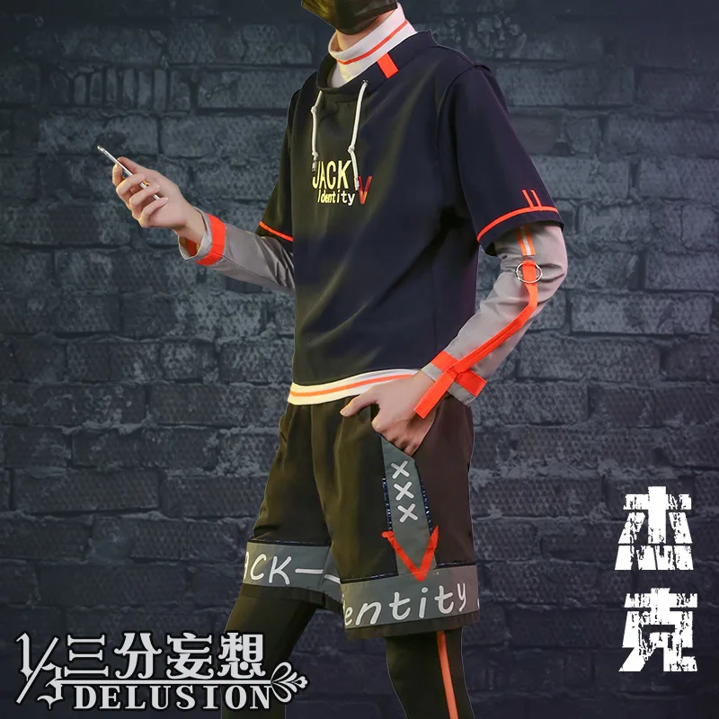 Jack Аниме! Identity V Naib Subedar Jack спортивный свитер Готическая крутая униформа для косплея модный ежедневный костюм Новинка - Цвет: Jack