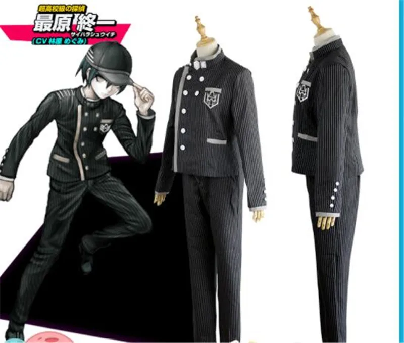 Супер детектив шуичи саихара из Danganronpa V3 Killing Harmony костюм для косплея A457|Костюмы