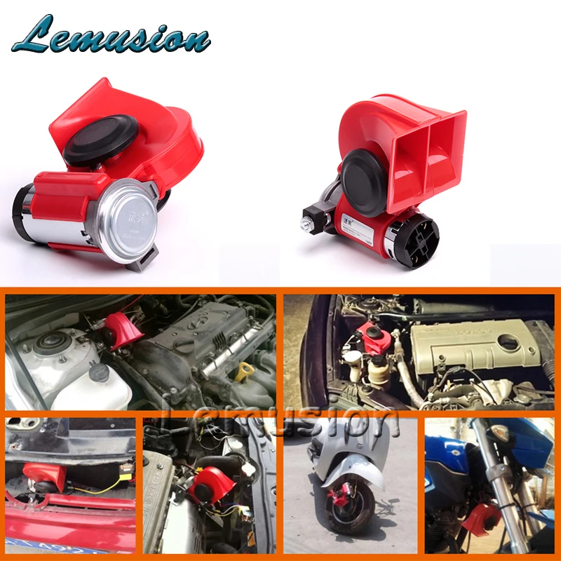 Автомобильный двухтоновый воздушный сигнал с улиткой 130 дБ 12 В для Hyundai Solaris Tucson 2016