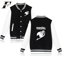 luckyfridayf fairy tail anime uniform baseball winter streetwear jacket menwomen college coat casual print sweatshirt plus size