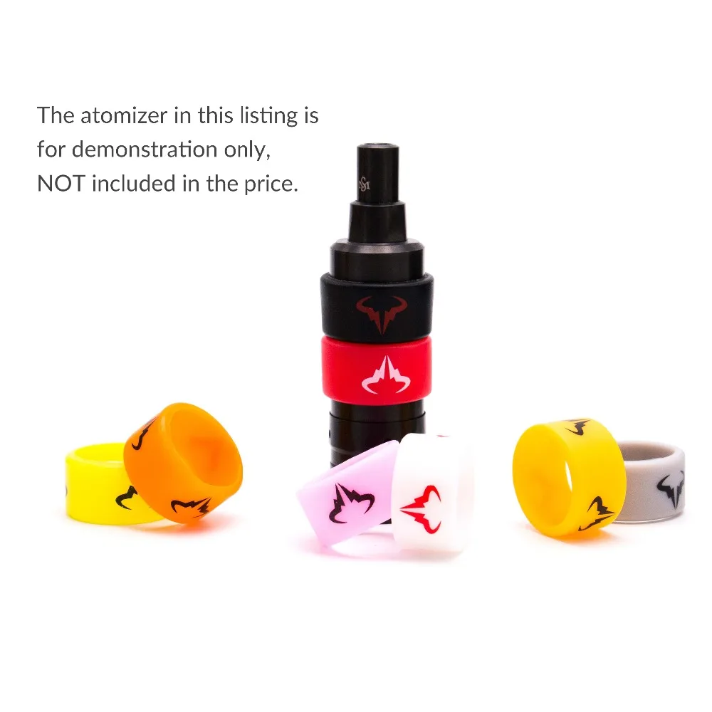 10 шт./лот Bull Vape Band резиновый силиконовый декоративный кольцо для вейпа аксессуары