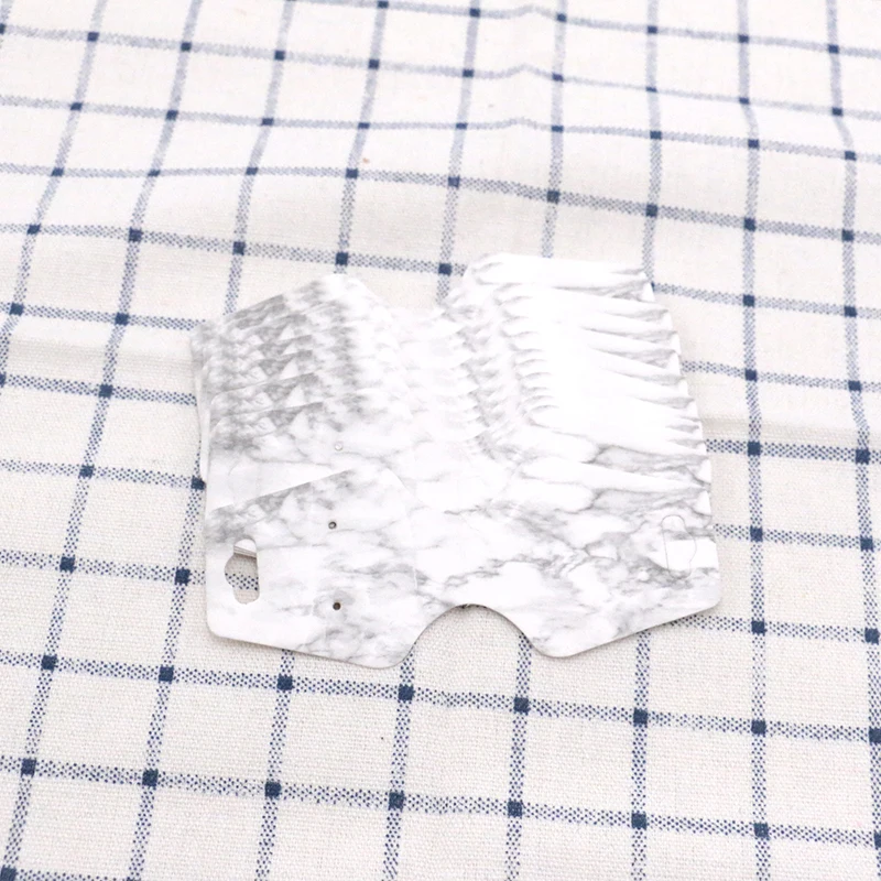 

100PCS Multi Color 4.5x10.8cm Paper Cute Stud earring HangTag Card Customize logo Jewelry Eearring Display Packaging Cards