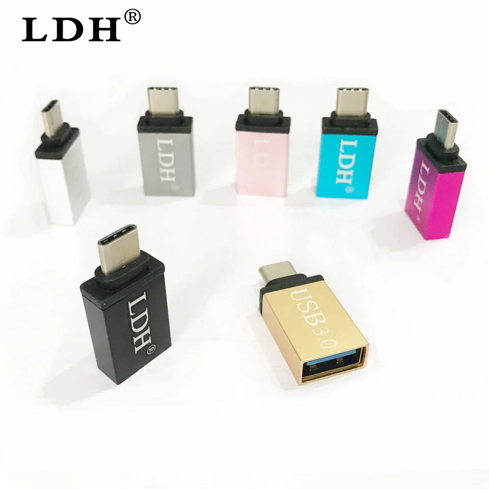 LDH USB C 3 1 Type папа к 0 кабель адаптер OTG Синхронизация данных зарядное устройство для