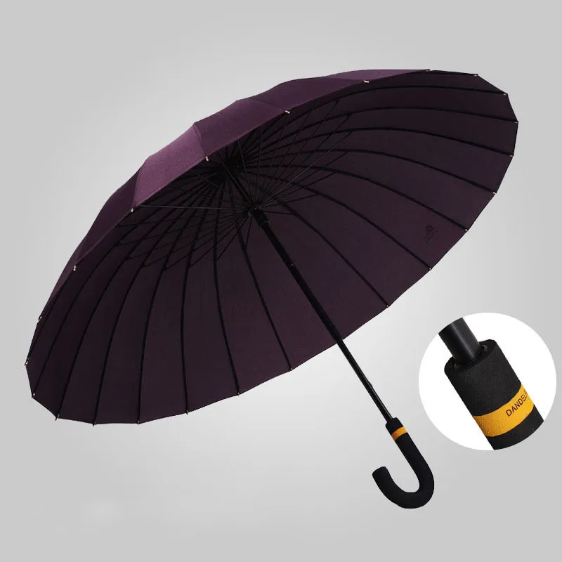 Purple FGHGF, цветочный узор, 24 K, волшебный Зонт с длинной ручкой, очень большой размер, больше размера d, ветрозащитный большой зонт для женщин и мужчин, Paraguas - Цвет: Purple