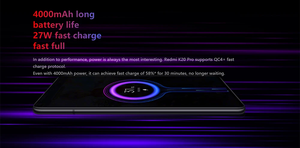 Глобальная прошивка Xiaomi Redmi K20 Pro 8GB 128GB Смартфон Snapdragon 855 Octa Core 48+ 20 Мп Камера 6,3" AMOLED Полный Экран 4000 мА-ч