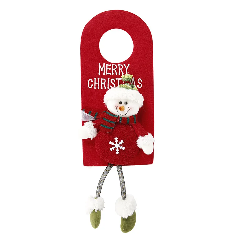 Украшения для рождественской елки рождественское домашнее украшение двери