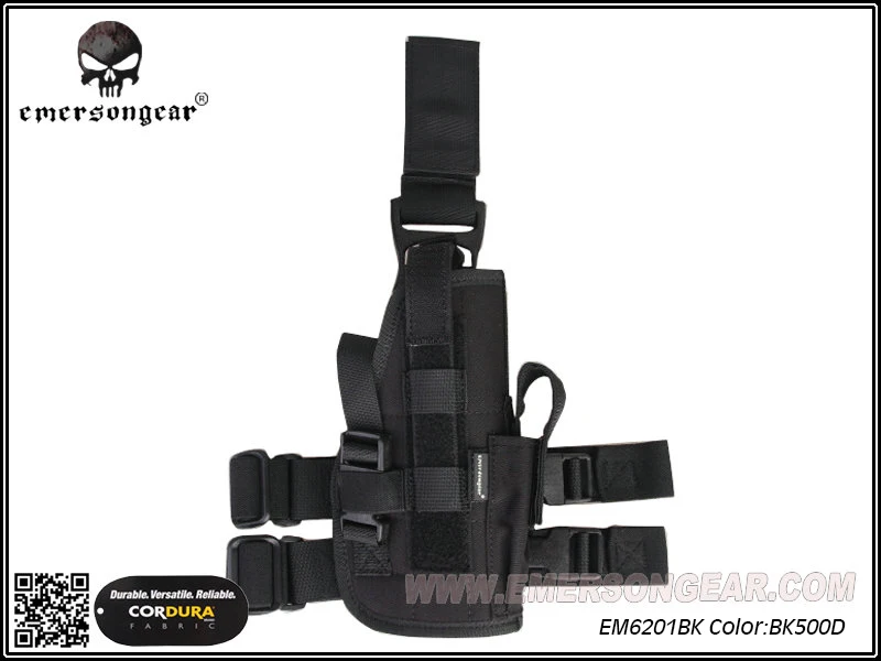 BLACK EmersonGear продаж кобура 500D Нейлон Мультикам тропический Arid черный EM6201 - Цвет: BLACK