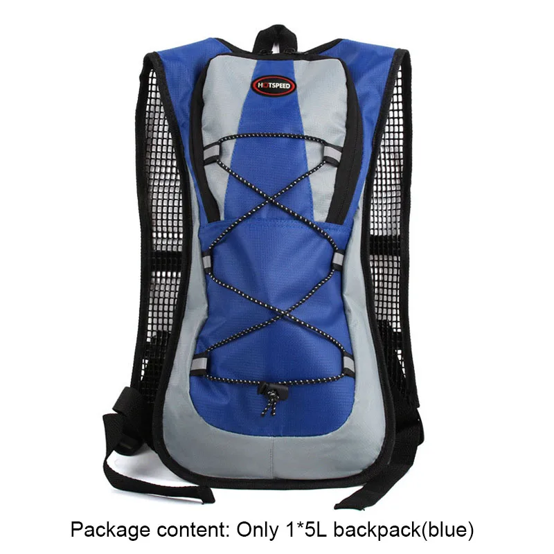 1x5L blue backpage 5L рюкзак для гидратации воды, Открытый Пешие прогулки гидратация мешок мочевого пузыря, путешествия Кемпинг Велоспорт Водонепроницаемый рюкзак водный гидратор - Цвет: 1x5L blue backpage
