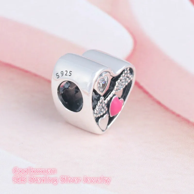 Подарок на день Святого Валентина 925 пробы серебро любовь очарование подарочный