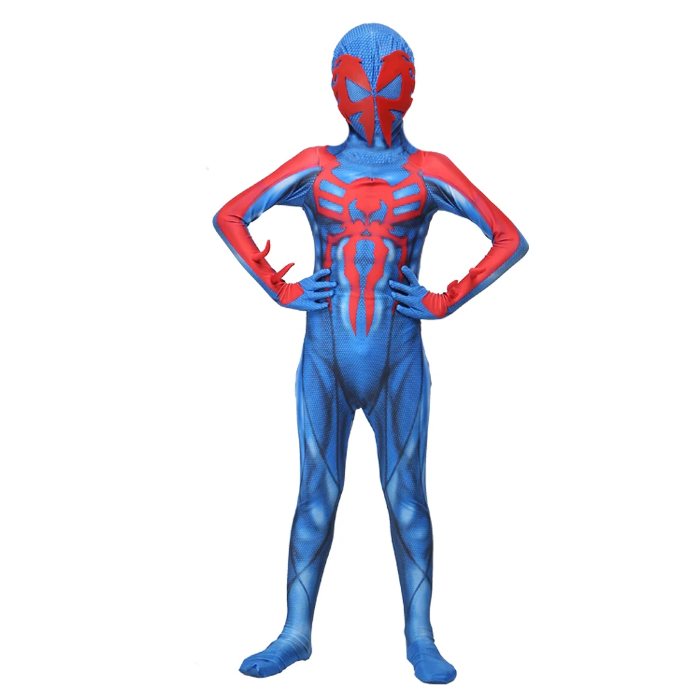 Новинка 2099 года; костюм Человека-паука для взрослых и детей; костюмы Человека-паука; вечерние костюмы супергероя; костюмы зентай