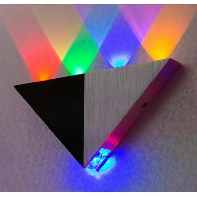 Красочные украшения светодиодный настенный светильник 5 Вт затемнения AC90 265V