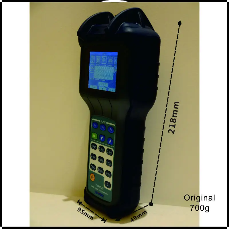 Измеритель уровня наземного сигнала оригинальный Deviser DS2400T DVB T/T2/C Бесплатная