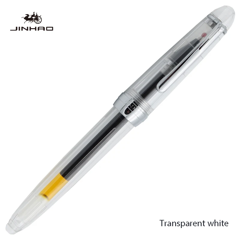 toumingbai Jinhao992 гелевая ручка Роскошные офисные канцтовары, шариковая ручка 6 цветов обучения необходимо интимные аксессуары студент бизнес поставки - Цвет: toumingbai