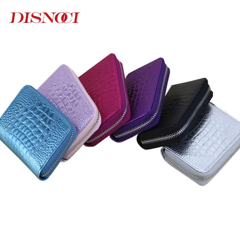 Лидер продаж кожаные кошельки DISNOCI унисекс с отделением для карт женские