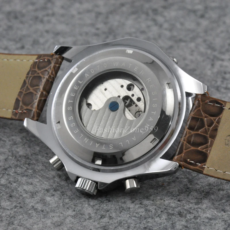 Роскошные Брендовые мужские армейские механические часы JARAGAR automatic Tourbillon