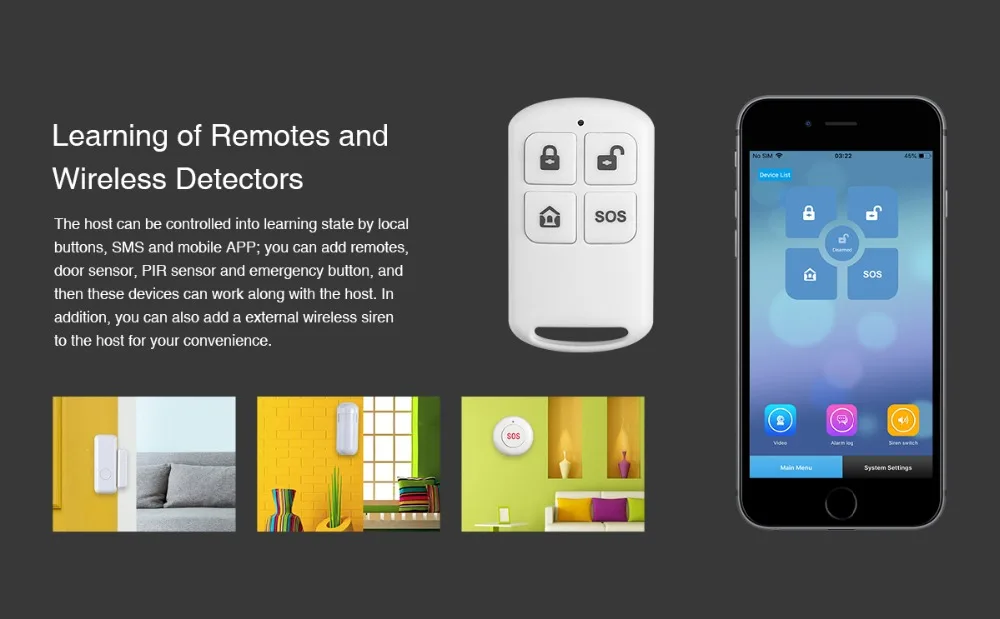 SANNCE беспроводная домашняя Wi-Fi GSM GPRS охранная сигнализация комплект DIY приложение Контроль Детектор движения датчик охранная сигнализация комплекты