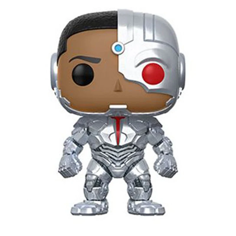 Funko Pop DC Super Hero фигурка Лига Справедливости Бэтмен флэш чудо-женщина киборг Супермен Аквамен игрушки с коробкой " 10 см