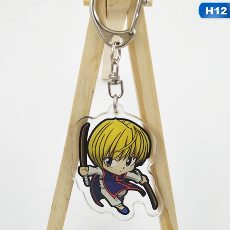 Охотник х Охотник аниме Killua Zoldyck Kurapika брелки двусторонний брелок косплей акриловый кулон брелок