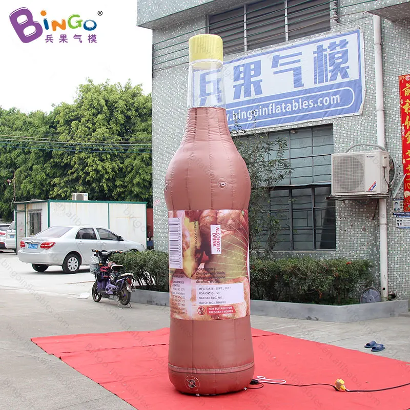 Рекламная Большая Надувная бутылка высотой 3 метра/надувная индивидуальная