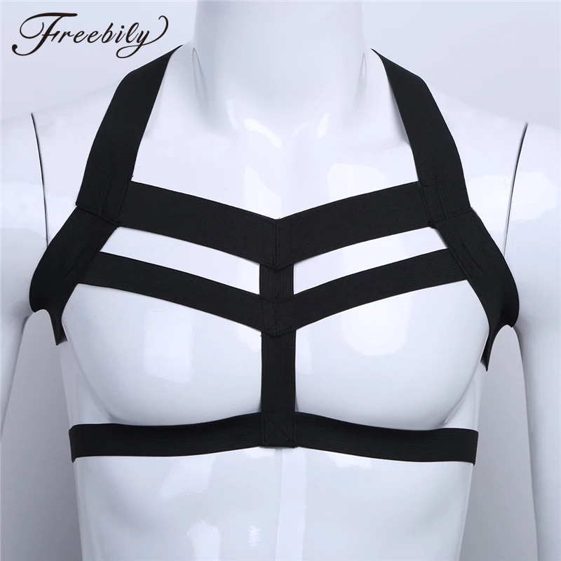 Горячая Распродажа эластичные широкие лямки Для мужчин экзотические нагрудный