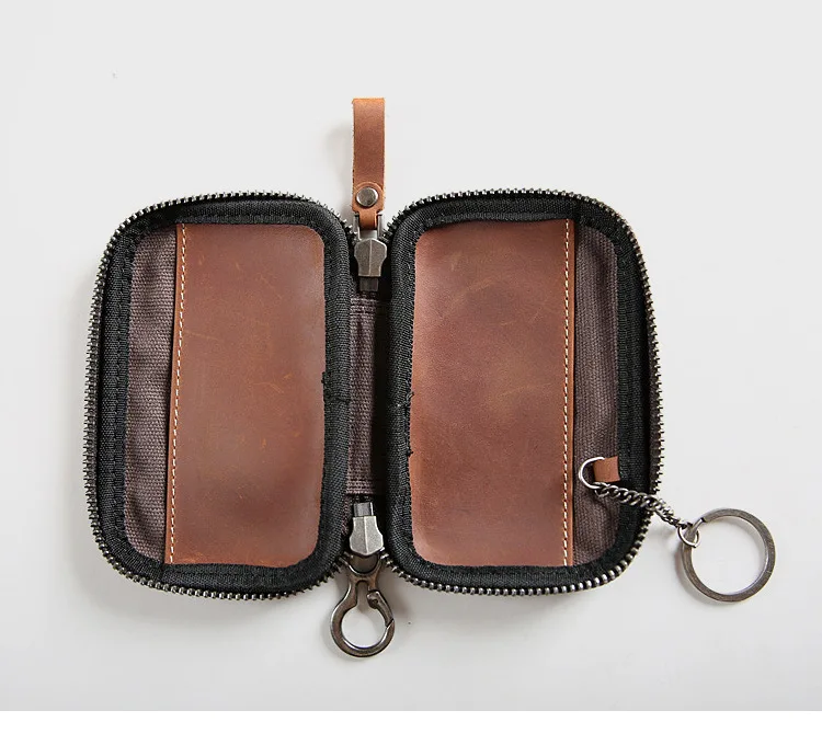 SIKU мужской кожаный бумажник для ключей Модный чехол для ключей