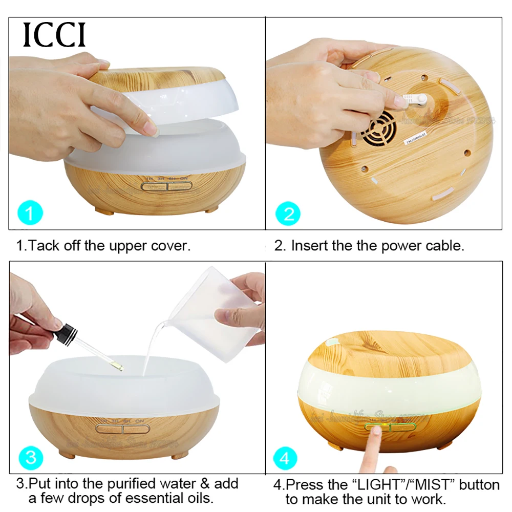 ИТПП увлажнитель диффузор эфирных масел аэрозольный распылитель Арома Diffuseur