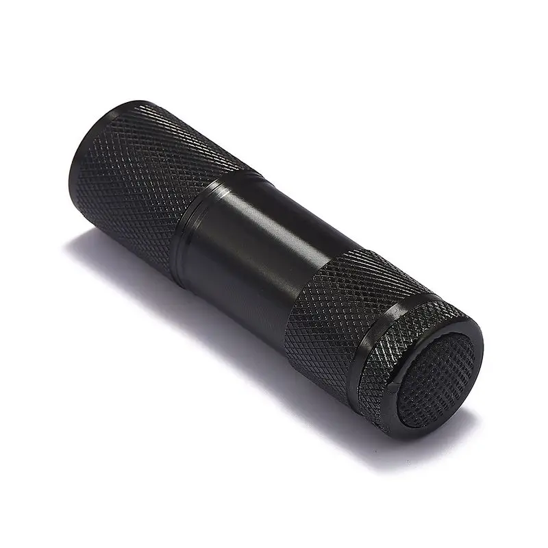 Мини УФ фонарик 9LED Портативный Фиолетовый светодиодный фиолетовый AAA батарея 395nm