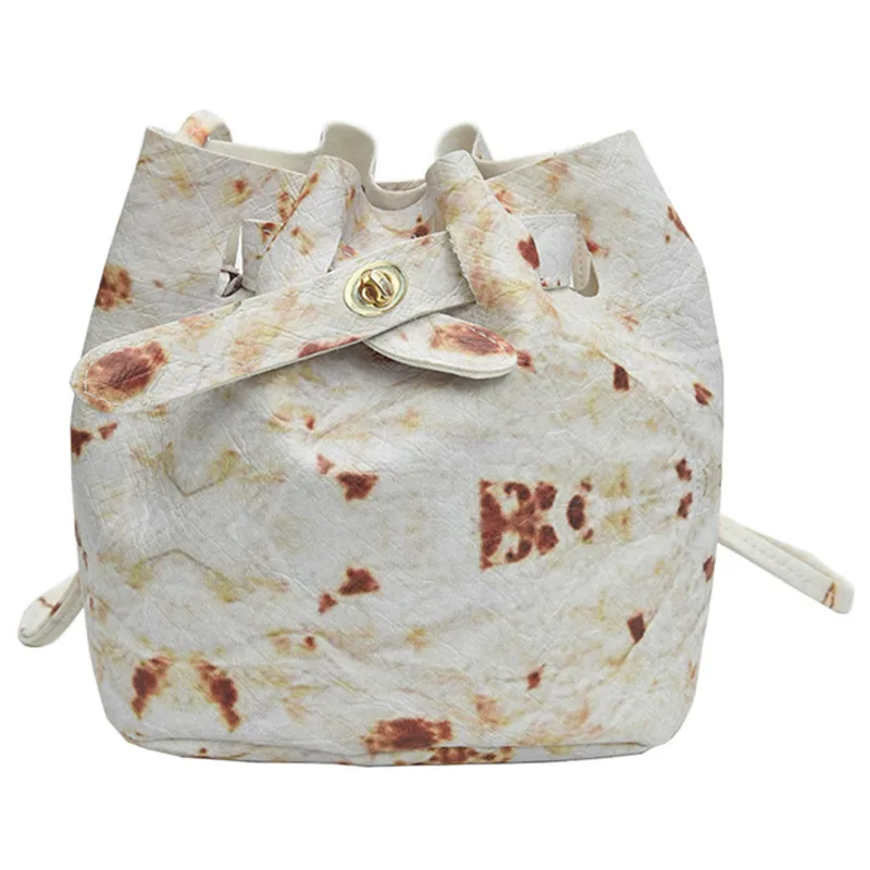 Новый дизайн модные маленькие женские сумки мешки Burritos с рисунком на плечо из