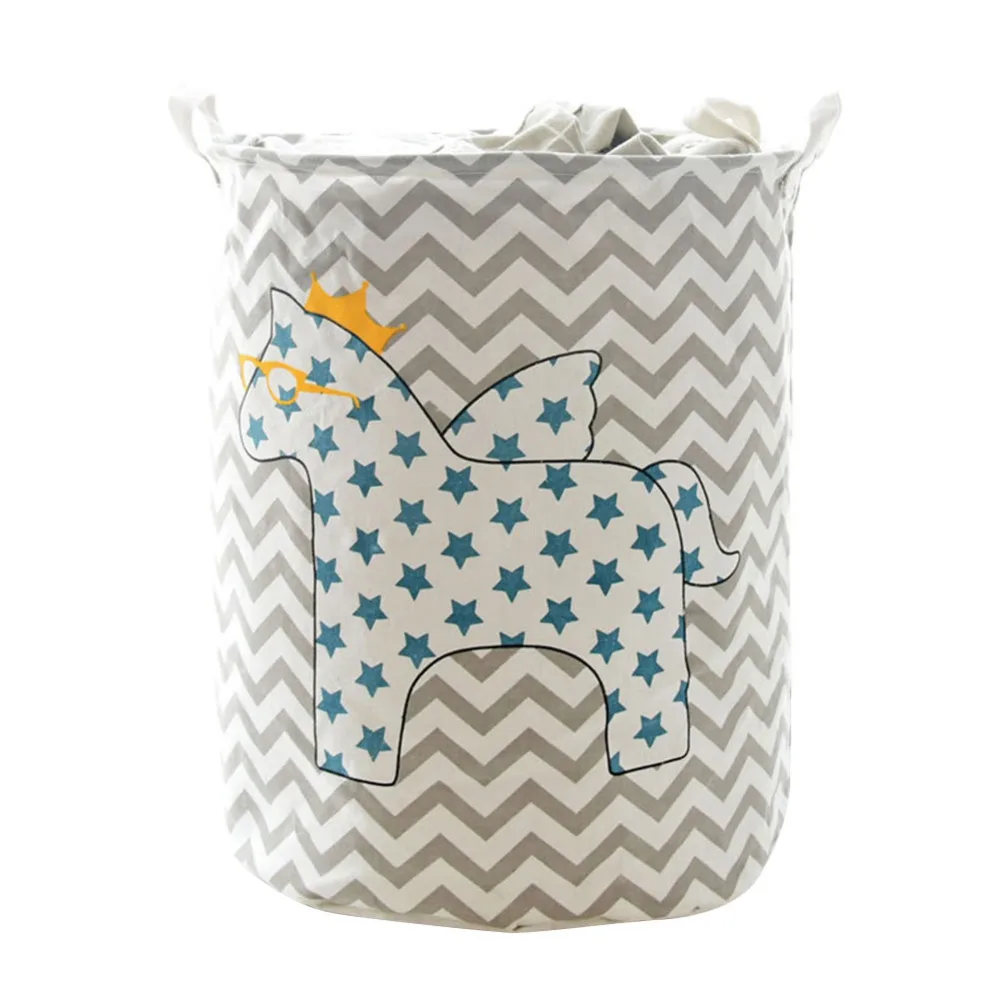 Большая вместительная корзина для белья водонепроницаемая грязной одежды