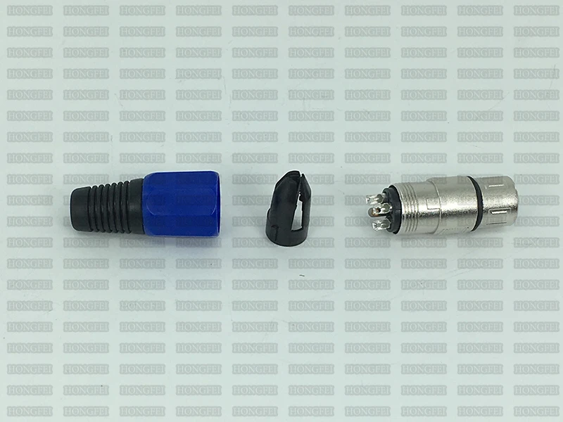 6 шт. XLR CANNON PLUG DMX сигнальный кабель Разъем dmx сигнальная линия 3 в | Лампы и