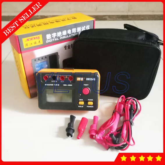 BM3546 2500 В цифровой мегомметр тестер изоляции|megger insulation tester|insulation testerdigital megger |