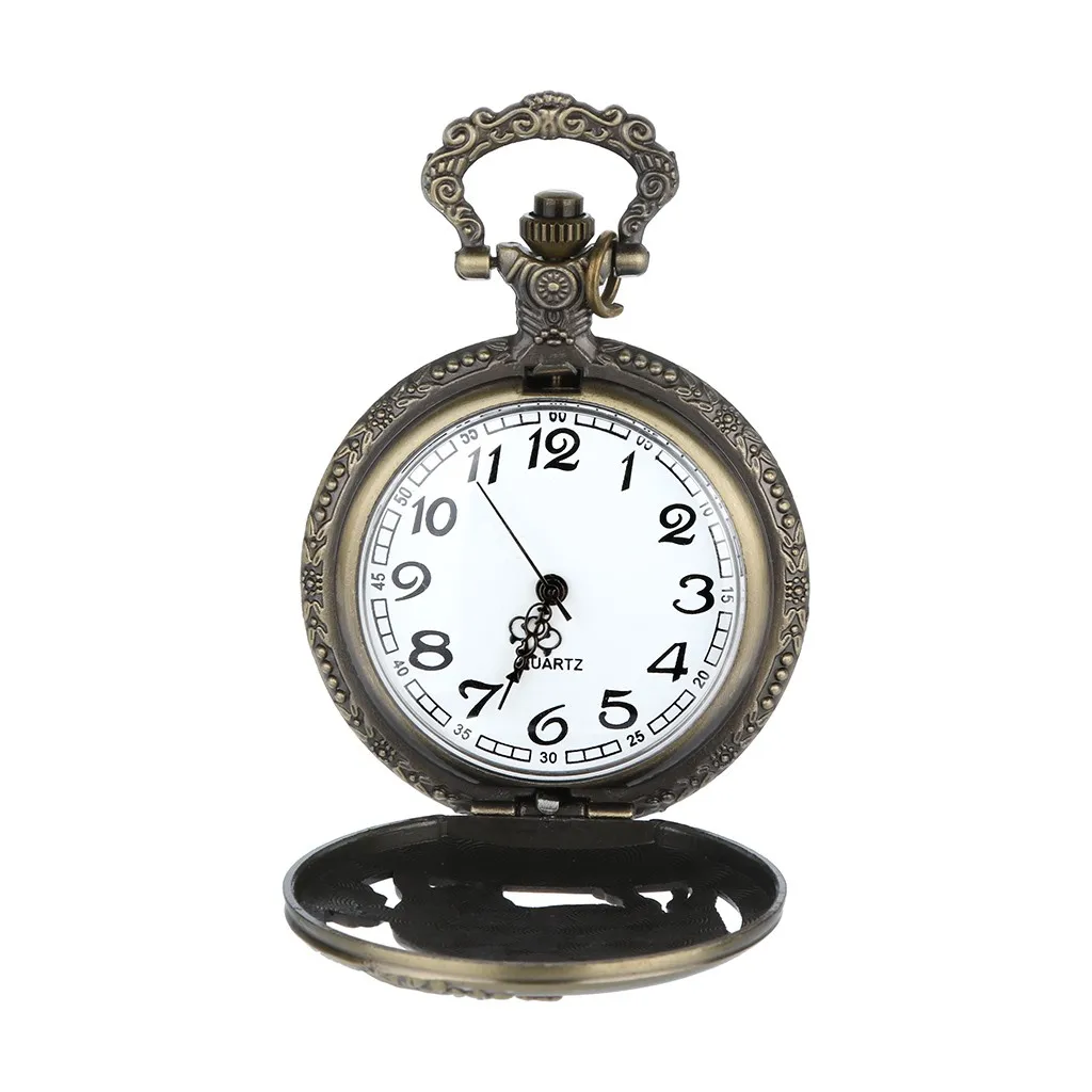 2019 винтажные часы с персонализированным рисунком в стиле стимпанк кварцевые