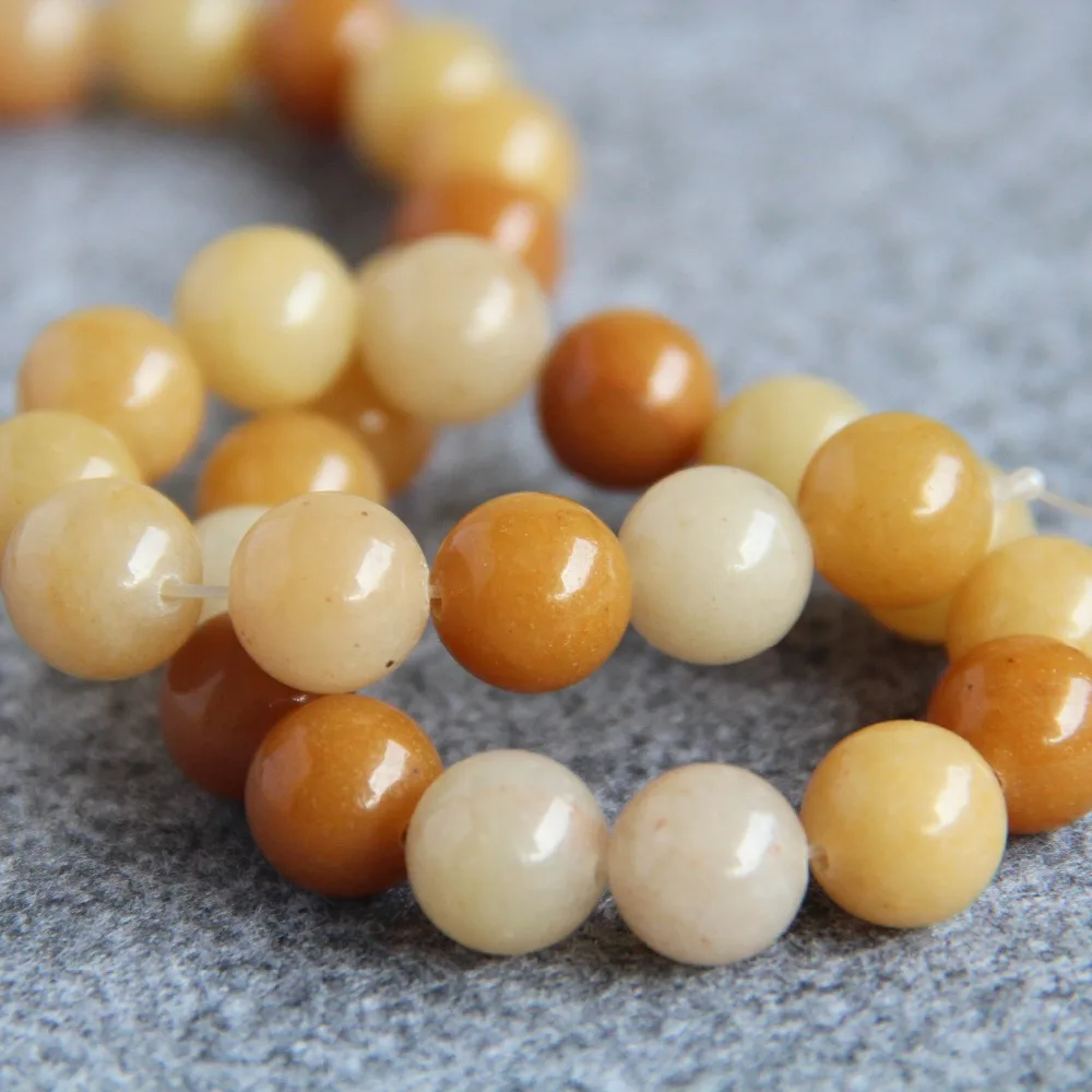 Новинка для ожерелья и браслета 12 мм натуральные желтые турецкие Ониксовые