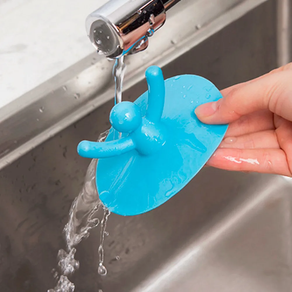 2017 New Home Kitchen Washroom Bathroom Shower Waterproof Silicone Sink Plug Water Bathtub Drainage Stopper Tool | Обустройство дома