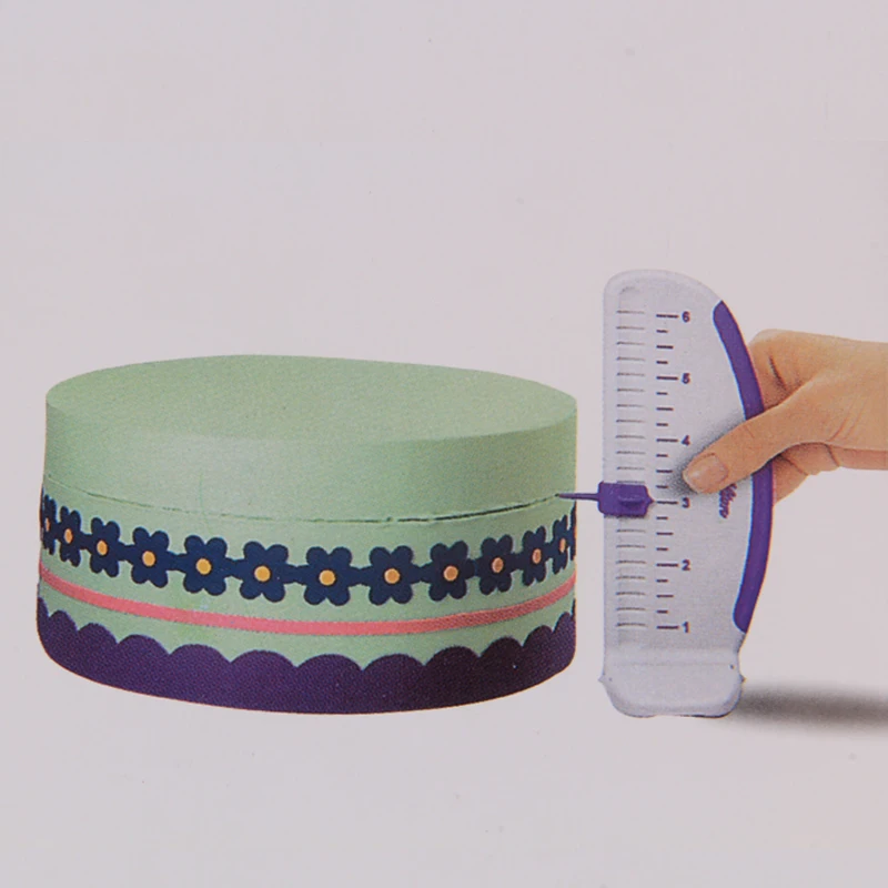 

(6pcs/Lot) Free Shipping FDA High Quality 5''DIY Baking Tools Cake Ruler HB1031