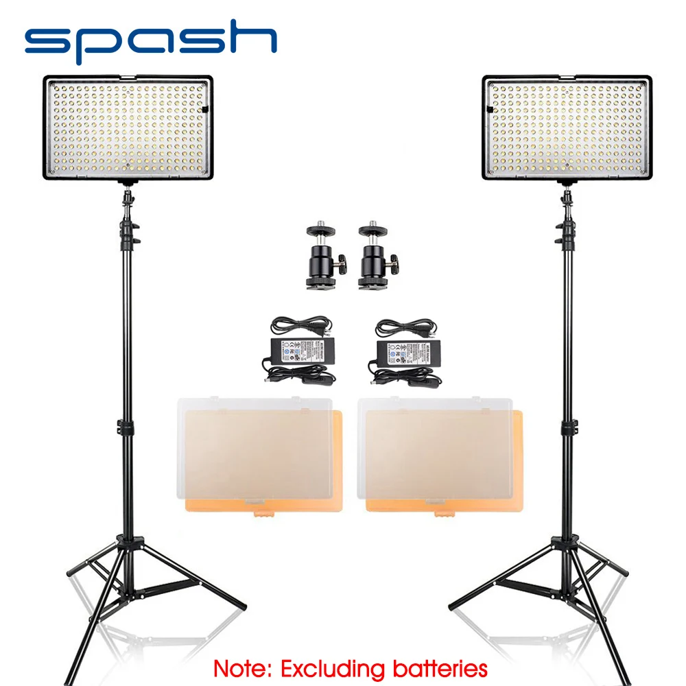 Spash TL 240S светодио дный видео 2 в 1 комплект Камера фотостудия лампа студийная
