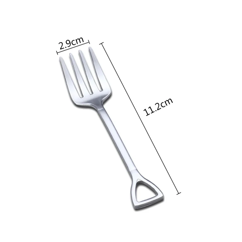 Ложка-лопатка для кофейного чая из нержавеющей стали/ключ в форме десерта вилки для мороженого, сахарная чайная ложка, инструменты для дома, новинка