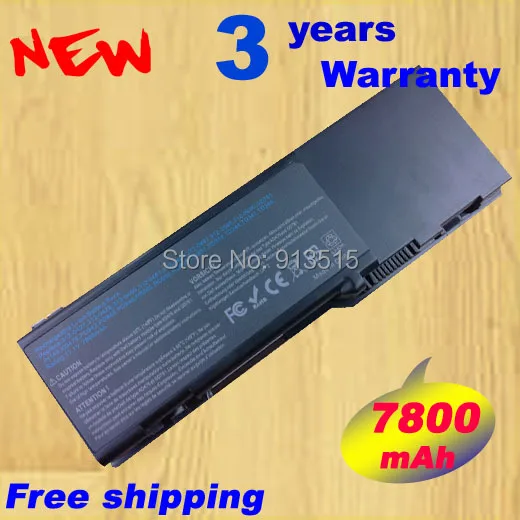Аккумулятор для ноутбука dell Inspiron 7800 1501 6400 312 0427 0428 0461 0466 0467 0599 0600 451 10338|laptop battery low